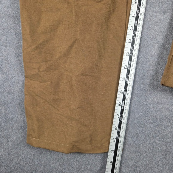 Bass Outdoor Cargo Pants Mens XL Brown Tan Hiking Tactical Articulated Knee XL - Picture 5 of 12